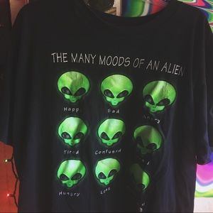 Alien Moods Vintage 90s Tshirt Size Men’s XL